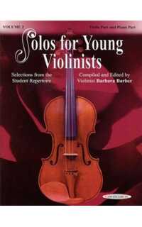 barber - solos for young violinist v.2 - (v/p)