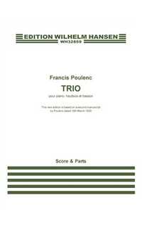 poulenc f. - trio oboe-fagot-piano - (partitura y partes)