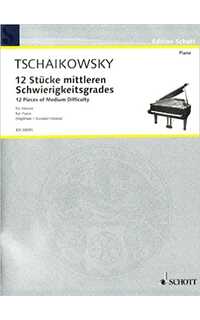 tchaikovsky p.i. - piezas op.40 de mediana dificultad