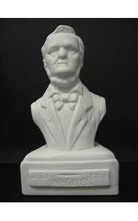 regalo - busto porcelana compositor wagner (13cm)