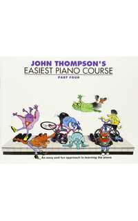thompson j. - easiet piano course v.4 +cd (ingles )