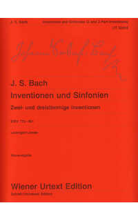 bach j.s. - invenciones y sinfonias urtext