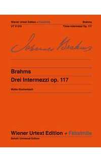 brahms j. - intermezzi urtext (3) - op.117