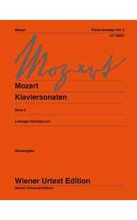 mozart w.a. - sonatas de piano v.2 urtext -