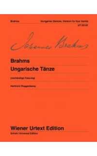 brahms j. - danzas hungaras (1-21) urtext -piano 4 manos
