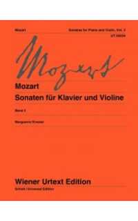 mozart w.a. - sonatas violin v.3 urtext -