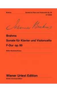 brahms j. - sonata fa m urtext - op.99 - cello -
