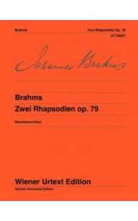brahms j. - rapsodias urtext (2) - op.79