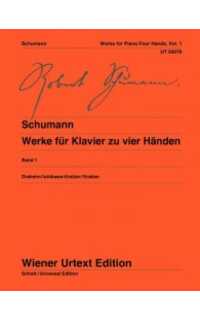 schumann r. - obras v.1 piano 4 manos urtext