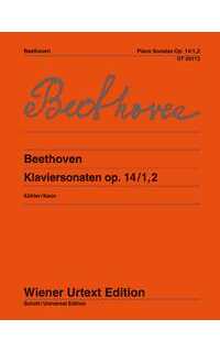 beethoven l.v. - sonatas op.14 nº1 mim y nº2 solm urtext