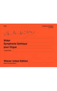 widor ch.m. - sinfonia gotica op.170 urtext