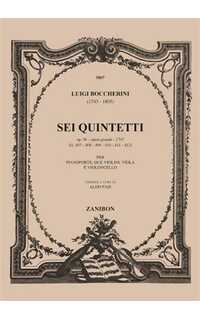 boccherini l. - quintetos (6) - op.56 2v/va/vcp - op.56