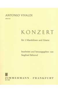 vivaldi a. - concierto 2 mandolinas y guitarra