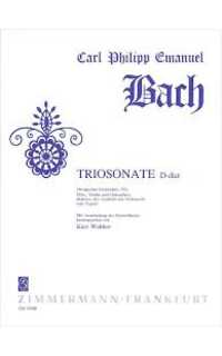 bach c.p.e. - trio sonata rem wq 151 ( fl-vl-bc)