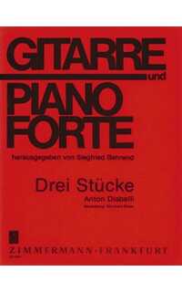 diabelli a. - piezas ( 3) guitarra y piano