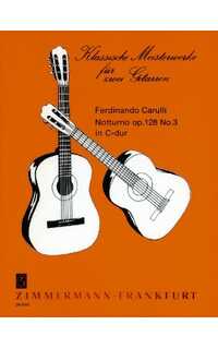 carulli f. - nocturno do m op.128 nº3 2 guitarras