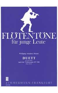 mozart w.a. - duos (kv304) 2 flautas
