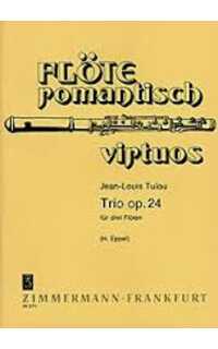 tulou j.l.- trio op.24 3 flautas