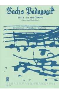 bach j.s. - bach pedagogico v.1 para 2 guitarras