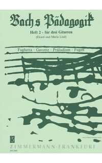 bach j.s. -bach pedagico v. 2 para 3 guitarras