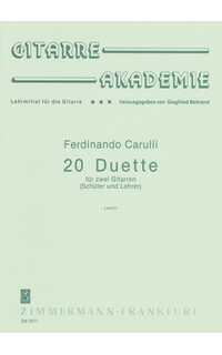 carulli f. - duos (20) estudiante y profesor