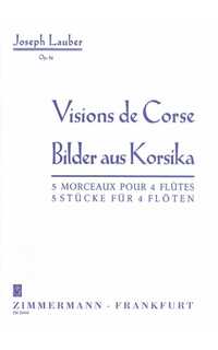 lauber j. - visions de corse 4 flautas