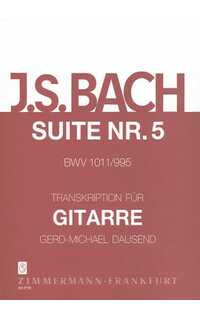 bach j.s. - suite nº5 - bwv.1011/995 guitarra (orig. chelo)