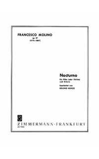 molino f. - nocturno op.37 flauta o violin y guitarra