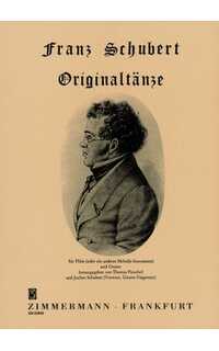 schubert f. - danzas originales (15) -fl/g