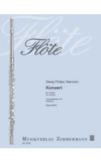 telemann g.p. - concierto -4 flautas