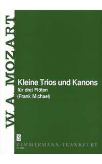 mozart w.a. - pequeños trios y canones -3 flautas