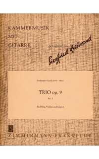 carulli f. - trio op.9 nº1 -fl/v/g