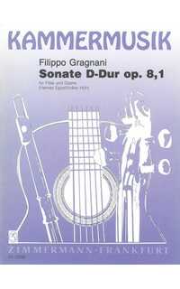 gragnani f. - sonata rem op.8,1 flauta y guitarra