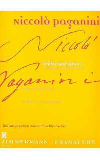 paganini n. - sonatas (6) - op.2 violin y guitarra