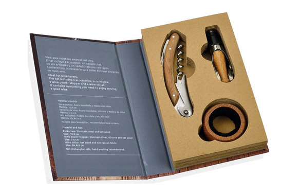 ACCESORIOS VINO SET 3 PIEZ17,6 X 11,2 X