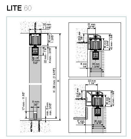 ACCESORIO KLEIN LITE 60  2110     RETRAC