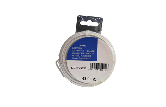 ALAMBRE PLASTIFICADO EN RO20 M Ú 1,6/2,8