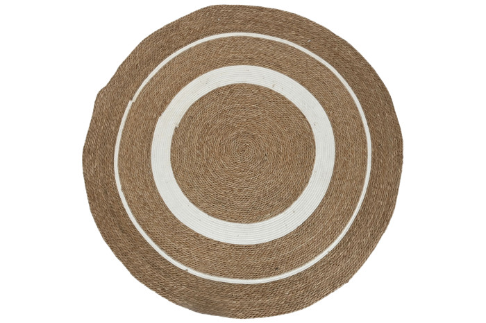ALFOMBRA FIBRA 150X150 NATURAL