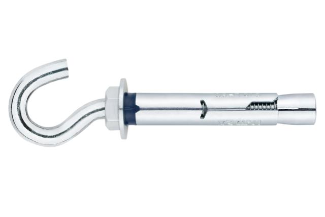 ANCLAJE REFORZADO GANCHO M 6 X 45 MM Ø8 MM 100UDS ACHG08C 1