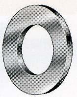 ARANDELA STANDARD LATON W-  1/ 2