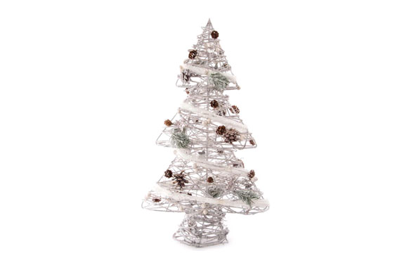 ARBOL NAVIDAD PURPURINA BL32X11X56 CM