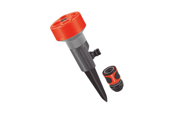 ASPERSOR TWIST 4 TOBERAS  CON PIQUETA