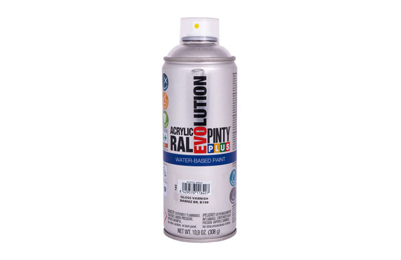 BARNIZ SPRAY AL AGUA EVOLU520CC