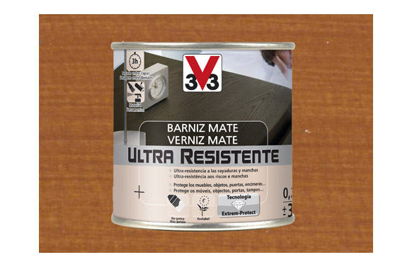 Barniz interior al agua ultra resistente mate