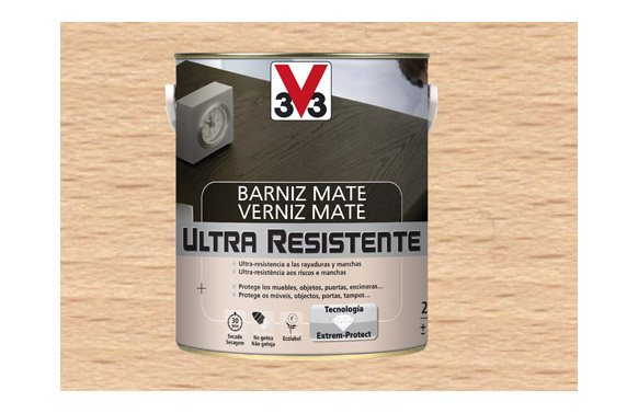 Barniz interior al agua ultra resistente mate