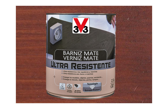 Barniz interior al agua ultra resistente mate