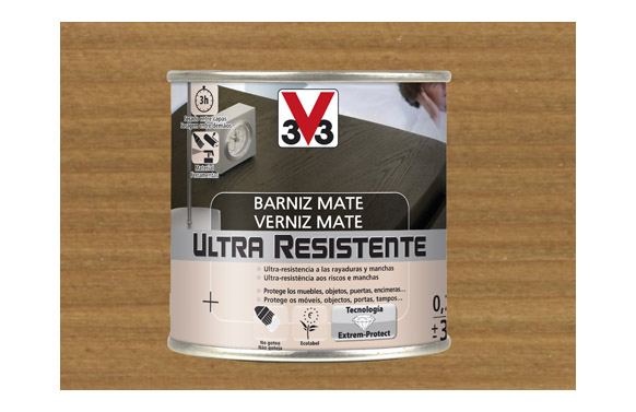 Barniz interior al agua ultra resistente mate
