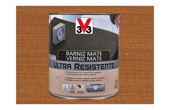 Barniz interior al agua ultra resistente mate