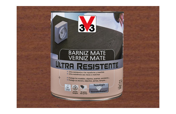 Barniz interior al agua ultra resistente mate