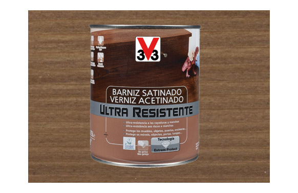 BARNIZ INTERIOR AL AGUA UL750 ML NOGAL